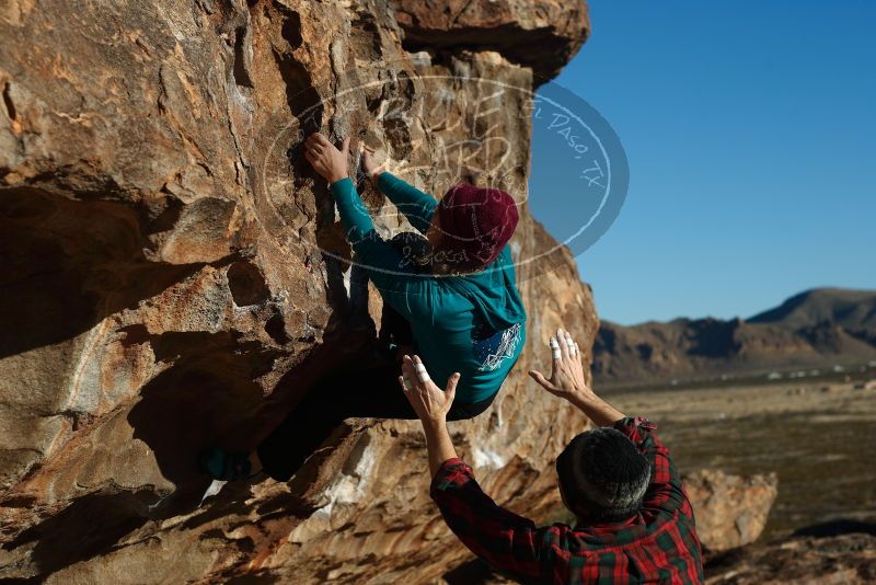 Bouldering in Hueco Tanks on 12/22/2018 with Blue Lizard Climbing and Yoga

Filename: SRM_20181222_0959080.jpg
Aperture: f/4.0
Shutter Speed: 1/1000
Body: Canon EOS-1D Mark II
Lens: Canon EF 50mm f/1.8 II