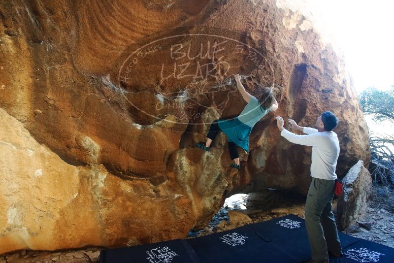 Bouldering in Hueco Tanks on 12/22/2018 with Blue Lizard Climbing and Yoga

Filename: SRM_20181222_1442330.jpg
Aperture: f/4.0
Shutter Speed: 1/125
Body: Canon EOS-1D Mark II
Lens: Canon EF 16-35mm f/2.8 L