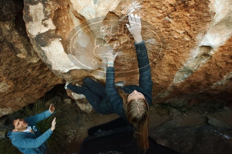 Bouldering in Hueco Tanks on 12/22/2018 with Blue Lizard Climbing and Yoga

Filename: SRM_20181222_1751510.jpg
Aperture: f/4.0
Shutter Speed: 1/250
Body: Canon EOS-1D Mark II
Lens: Canon EF 16-35mm f/2.8 L