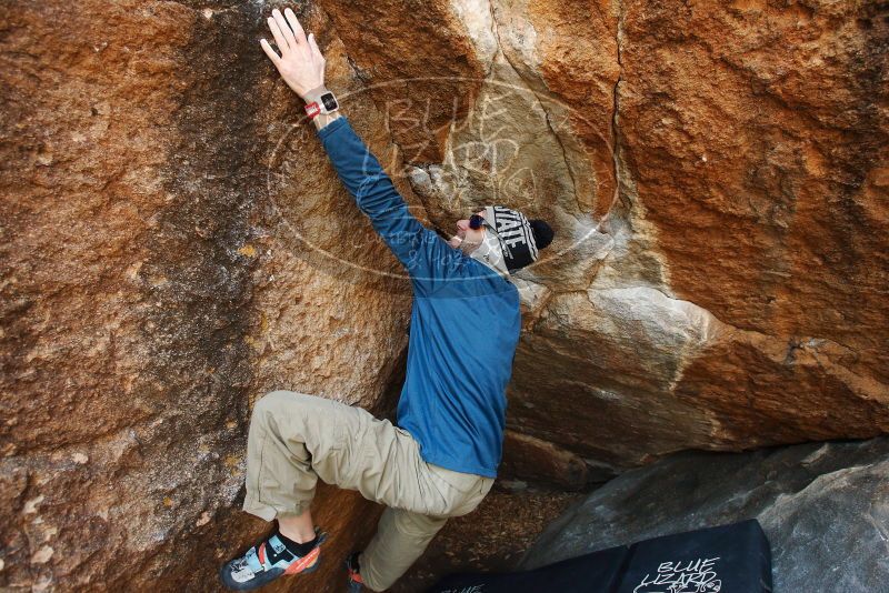 Bouldering in Hueco Tanks on 12/23/2018 with Blue Lizard Climbing and Yoga

Filename: SRM_20181223_1114440.jpg
Aperture: f/4.5
Shutter Speed: 1/250
Body: Canon EOS-1D Mark II
Lens: Canon EF 16-35mm f/2.8 L