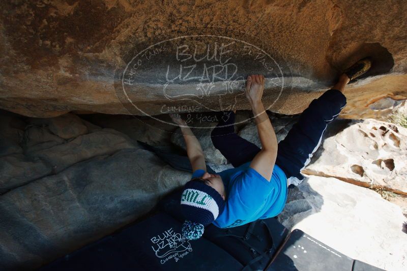 Bouldering in Hueco Tanks on 12/23/2018 with Blue Lizard Climbing and Yoga

Filename: SRM_20181223_1226160.jpg
Aperture: f/5.6
Shutter Speed: 1/320
Body: Canon EOS-1D Mark II
Lens: Canon EF 16-35mm f/2.8 L