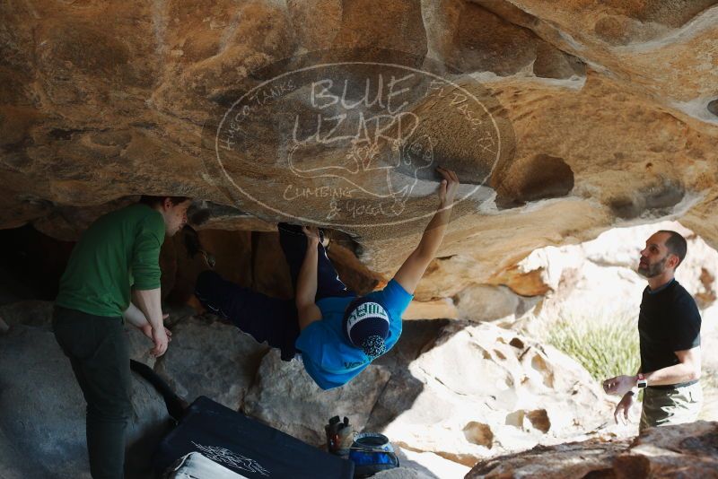 Bouldering in Hueco Tanks on 12/23/2018 with Blue Lizard Climbing and Yoga

Filename: SRM_20181223_1240380.jpg
Aperture: f/4.0
Shutter Speed: 1/400
Body: Canon EOS-1D Mark II
Lens: Canon EF 50mm f/1.8 II