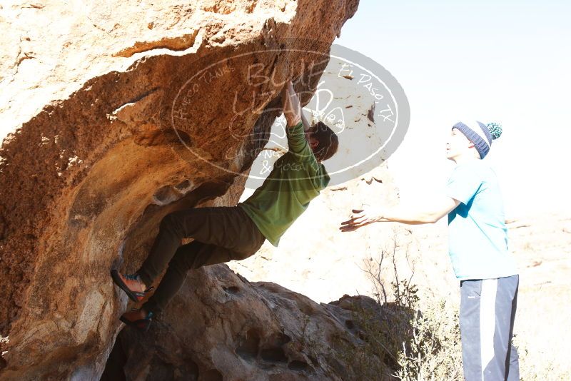 Bouldering in Hueco Tanks on 12/23/2018 with Blue Lizard Climbing and Yoga

Filename: SRM_20181223_1347440.jpg
Aperture: f/4.0
Shutter Speed: 1/500
Body: Canon EOS-1D Mark II
Lens: Canon EF 16-35mm f/2.8 L