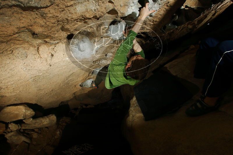 Bouldering in Hueco Tanks on 12/23/2018 with Blue Lizard Climbing and Yoga

Filename: SRM_20181223_1510170.jpg
Aperture: f/8.0
Shutter Speed: 1/250
Body: Canon EOS-1D Mark II
Lens: Canon EF 16-35mm f/2.8 L