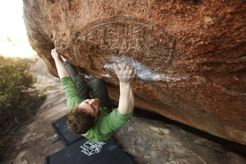 Bouldering in Hueco Tanks on 12/23/2018 with Blue Lizard Climbing and Yoga

Filename: SRM_20181223_1714570.jpg
Aperture: f/4.0
Shutter Speed: 1/250
Body: Canon EOS-1D Mark II
Lens: Canon EF 16-35mm f/2.8 L