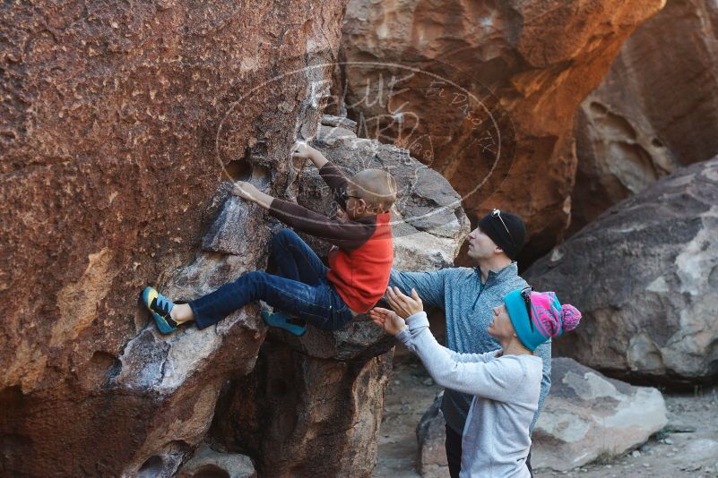 Bouldering in Hueco Tanks on 12/24/2018 with Blue Lizard Climbing and Yoga

Filename: SRM_20181224_1025020.jpg
Aperture: f/4.0
Shutter Speed: 1/320
Body: Canon EOS-1D Mark II
Lens: Canon EF 50mm f/1.8 II