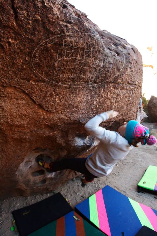 Bouldering in Hueco Tanks on 12/24/2018 with Blue Lizard Climbing and Yoga

Filename: SRM_20181224_1037570.jpg
Aperture: f/4.0
Shutter Speed: 1/200
Body: Canon EOS-1D Mark II
Lens: Canon EF 16-35mm f/2.8 L