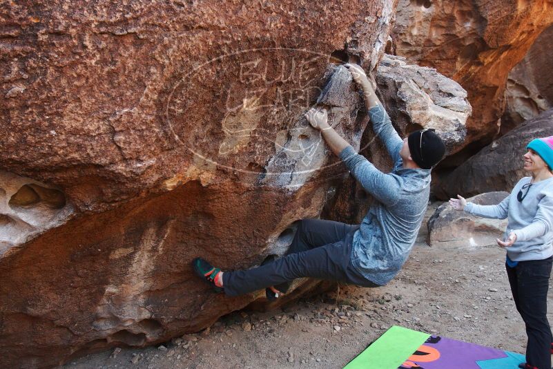 Bouldering in Hueco Tanks on 12/24/2018 with Blue Lizard Climbing and Yoga

Filename: SRM_20181224_1039510.jpg
Aperture: f/4.0
Shutter Speed: 1/250
Body: Canon EOS-1D Mark II
Lens: Canon EF 16-35mm f/2.8 L