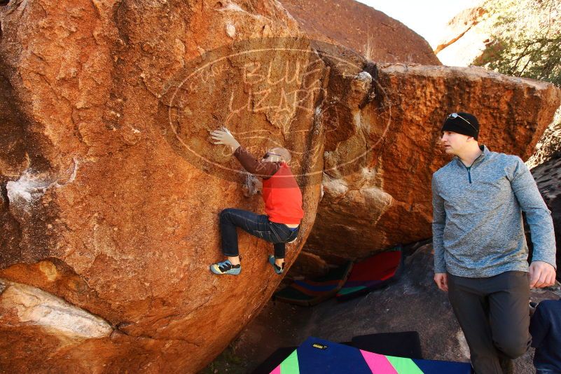 Bouldering in Hueco Tanks on 12/24/2018 with Blue Lizard Climbing and Yoga

Filename: SRM_20181224_1046530.jpg
Aperture: f/5.6
Shutter Speed: 1/250
Body: Canon EOS-1D Mark II
Lens: Canon EF 16-35mm f/2.8 L