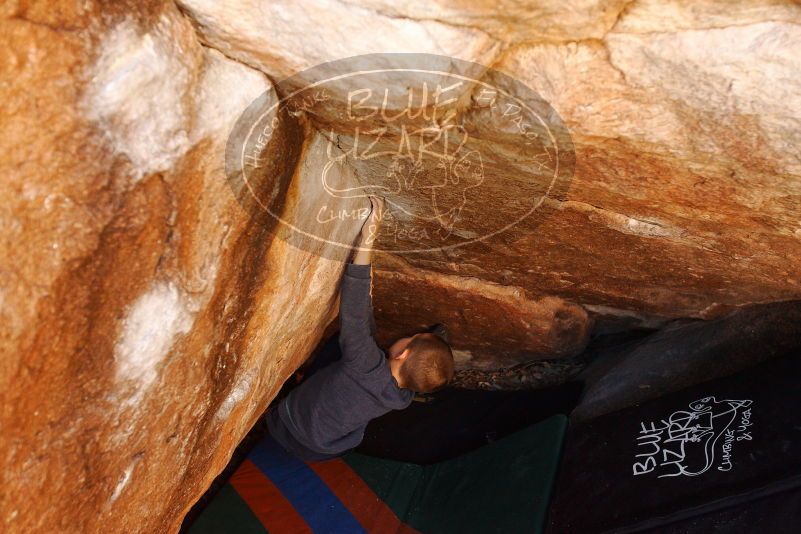 Bouldering in Hueco Tanks on 12/24/2018 with Blue Lizard Climbing and Yoga

Filename: SRM_20181224_1105180.jpg
Aperture: f/4.0
Shutter Speed: 1/320
Body: Canon EOS-1D Mark II
Lens: Canon EF 16-35mm f/2.8 L