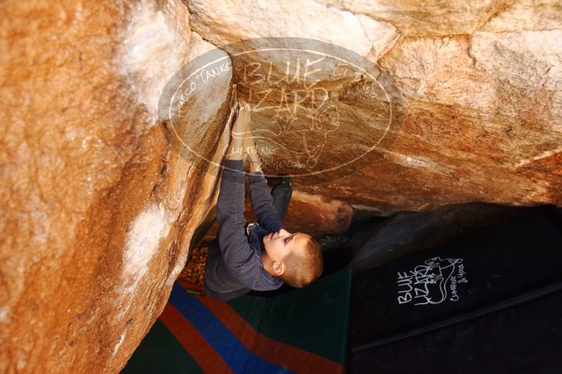 Bouldering in Hueco Tanks on 12/24/2018 with Blue Lizard Climbing and Yoga

Filename: SRM_20181224_1105250.jpg
Aperture: f/4.0
Shutter Speed: 1/200
Body: Canon EOS-1D Mark II
Lens: Canon EF 16-35mm f/2.8 L