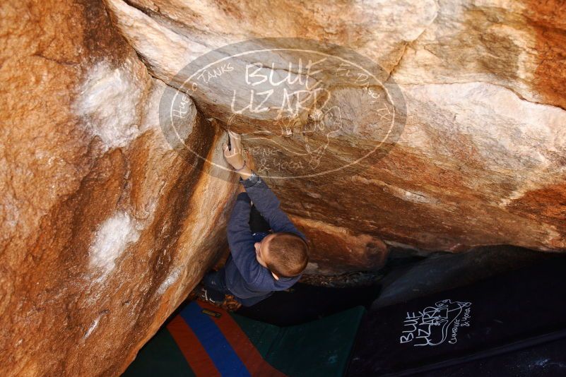 Bouldering in Hueco Tanks on 12/24/2018 with Blue Lizard Climbing and Yoga

Filename: SRM_20181224_1107340.jpg
Aperture: f/4.5
Shutter Speed: 1/200
Body: Canon EOS-1D Mark II
Lens: Canon EF 16-35mm f/2.8 L