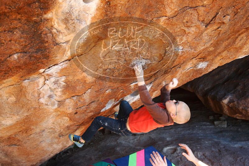 Bouldering in Hueco Tanks on 12/24/2018 with Blue Lizard Climbing and Yoga

Filename: SRM_20181224_1454090.jpg
Aperture: f/5.6
Shutter Speed: 1/200
Body: Canon EOS-1D Mark II
Lens: Canon EF 16-35mm f/2.8 L