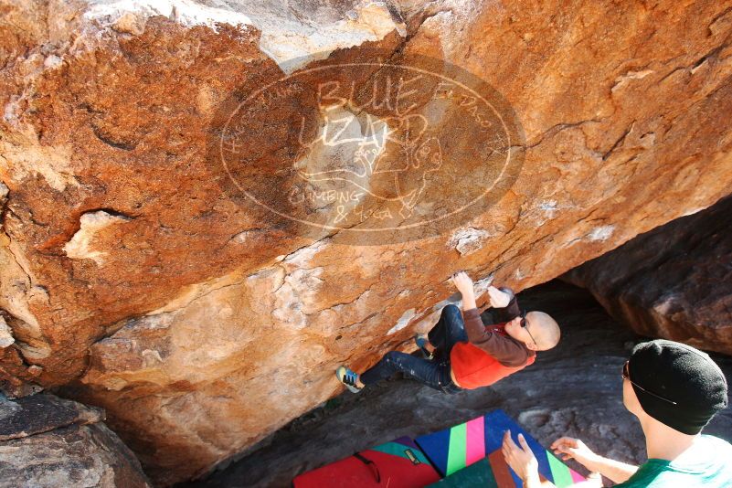 Bouldering in Hueco Tanks on 12/24/2018 with Blue Lizard Climbing and Yoga

Filename: SRM_20181224_1456440.jpg
Aperture: f/5.0
Shutter Speed: 1/250
Body: Canon EOS-1D Mark II
Lens: Canon EF 16-35mm f/2.8 L