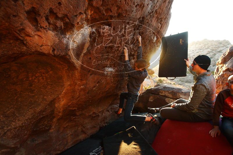 Bouldering in Hueco Tanks on 12/24/2018 with Blue Lizard Climbing and Yoga

Filename: SRM_20181224_1751140.jpg
Aperture: f/4.5
Shutter Speed: 1/200
Body: Canon EOS-1D Mark II
Lens: Canon EF 16-35mm f/2.8 L