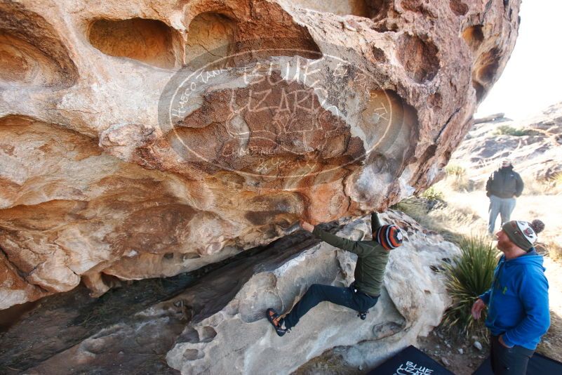 Bouldering in Hueco Tanks on 12/30/2018 with Blue Lizard Climbing and Yoga

Filename: SRM_20181230_1035020.jpg
Aperture: f/5.0
Shutter Speed: 1/200
Body: Canon EOS-1D Mark II
Lens: Canon EF 16-35mm f/2.8 L