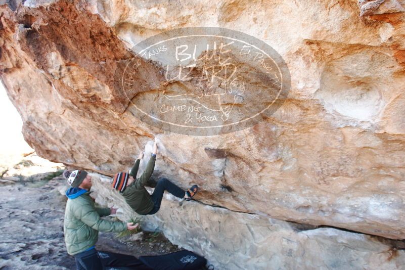 Bouldering in Hueco Tanks on 12/30/2018 with Blue Lizard Climbing and Yoga

Filename: SRM_20181230_1104370.jpg
Aperture: f/5.0
Shutter Speed: 1/200
Body: Canon EOS-1D Mark II
Lens: Canon EF 16-35mm f/2.8 L