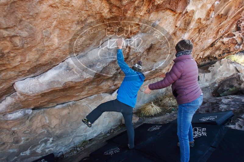 Bouldering in Hueco Tanks on 12/30/2018 with Blue Lizard Climbing and Yoga

Filename: SRM_20181230_1117050.jpg
Aperture: f/5.6
Shutter Speed: 1/250
Body: Canon EOS-1D Mark II
Lens: Canon EF 16-35mm f/2.8 L