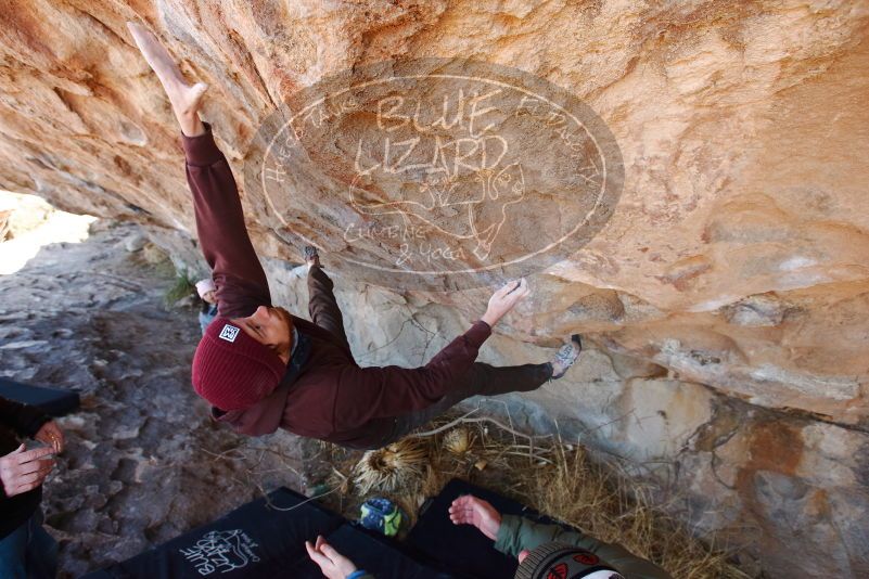 Bouldering in Hueco Tanks on 12/30/2018 with Blue Lizard Climbing and Yoga

Filename: SRM_20181230_1239490.jpg
Aperture: f/5.0
Shutter Speed: 1/250
Body: Canon EOS-1D Mark II
Lens: Canon EF 16-35mm f/2.8 L