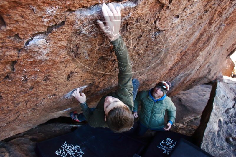 Bouldering in Hueco Tanks on 12/30/2018 with Blue Lizard Climbing and Yoga

Filename: SRM_20181230_1407570.jpg
Aperture: f/4.5
Shutter Speed: 1/250
Body: Canon EOS-1D Mark II
Lens: Canon EF 16-35mm f/2.8 L