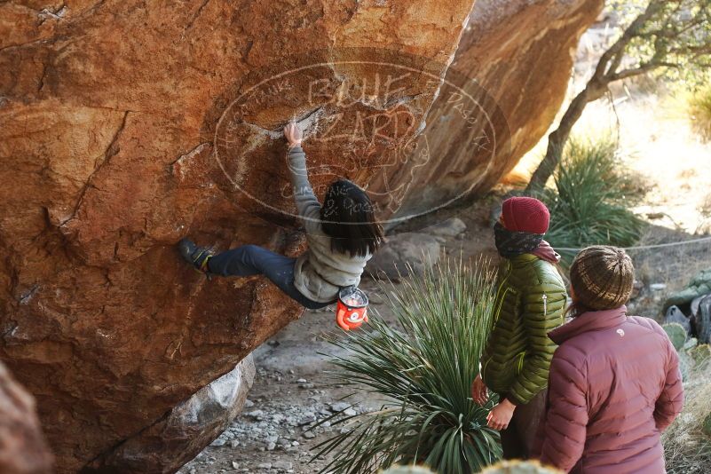 Bouldering in Hueco Tanks on 12/30/2018 with Blue Lizard Climbing and Yoga

Filename: SRM_20181230_1536080.jpg
Aperture: f/3.5
Shutter Speed: 1/400
Body: Canon EOS-1D Mark II
Lens: Canon EF 50mm f/1.8 II