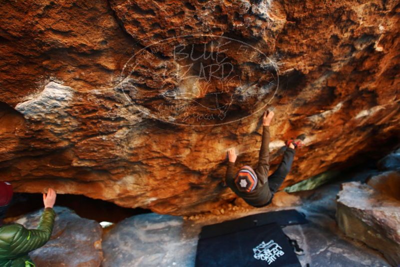 Bouldering in Hueco Tanks on 12/30/2018 with Blue Lizard Climbing and Yoga

Filename: SRM_20181230_1758030.jpg
Aperture: f/2.8
Shutter Speed: 1/60
Body: Canon EOS-1D Mark II
Lens: Canon EF 16-35mm f/2.8 L