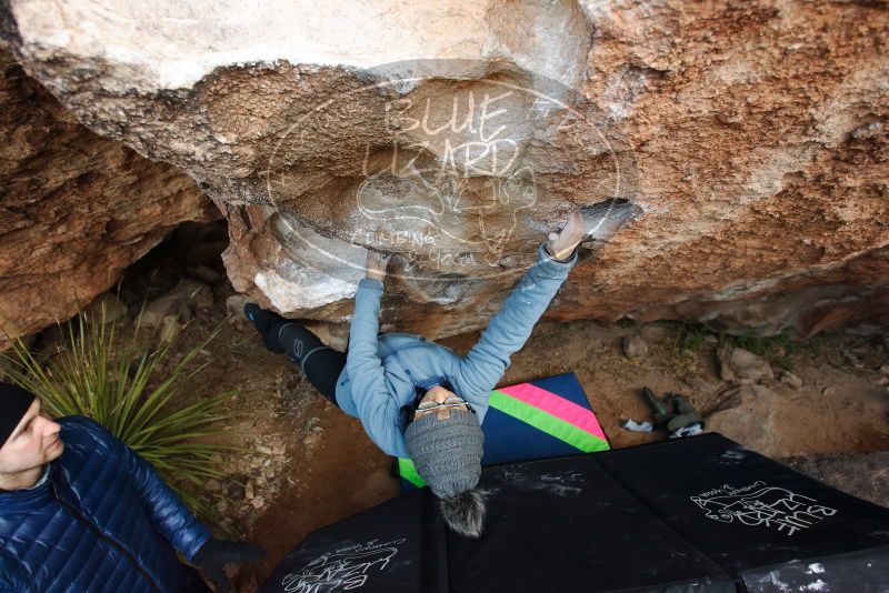 Bouldering in Hueco Tanks on 01/01/2019 with Blue Lizard Climbing and Yoga

Filename: SRM_20190101_1107560.jpg
Aperture: f/4.0
Shutter Speed: 1/250
Body: Canon EOS-1D Mark II
Lens: Canon EF 16-35mm f/2.8 L