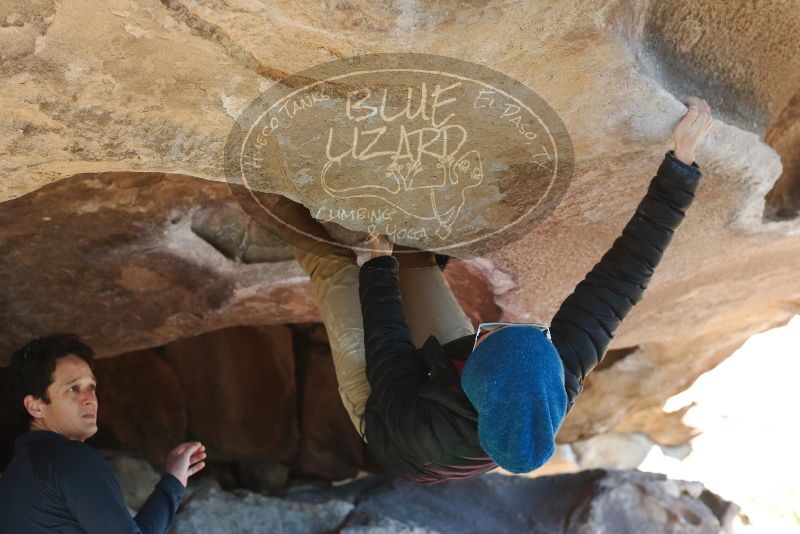 Bouldering in Hueco Tanks on 12/31/2018 with Blue Lizard Climbing and Yoga

Filename: SRM_20181231_1511100.jpg
Aperture: f/4.0
Shutter Speed: 1/320
Body: Canon EOS-1D Mark II
Lens: Canon EF 50mm f/1.8 II