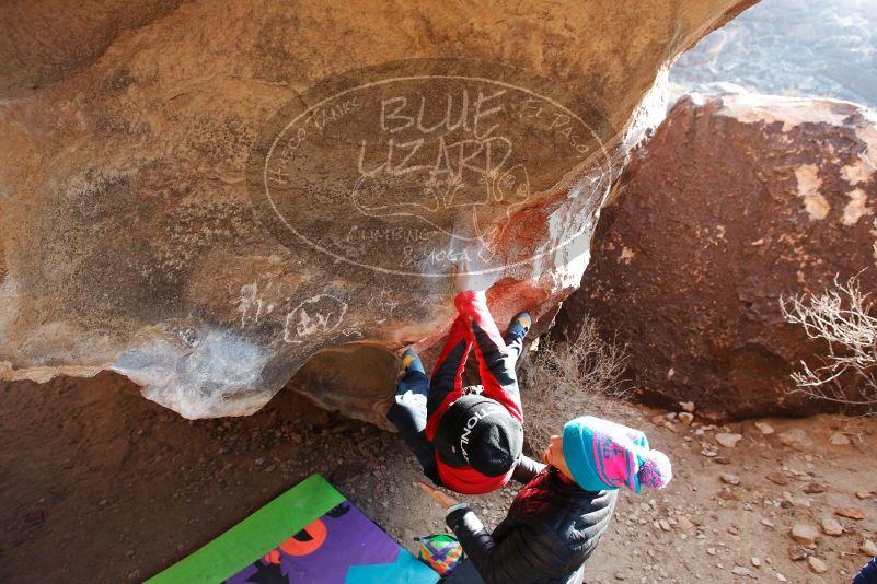 Bouldering in Hueco Tanks on 01/02/2019 with Blue Lizard Climbing and Yoga

Filename: SRM_20190102_1054520.jpg
Aperture: f/5.0
Shutter Speed: 1/400
Body: Canon EOS-1D Mark II
Lens: Canon EF 16-35mm f/2.8 L