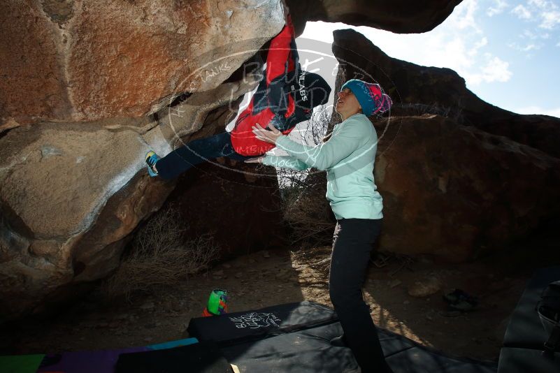 Bouldering in Hueco Tanks on 01/02/2019 with Blue Lizard Climbing and Yoga

Filename: SRM_20190102_1117480.jpg
Aperture: f/8.0
Shutter Speed: 1/250
Body: Canon EOS-1D Mark II
Lens: Canon EF 16-35mm f/2.8 L