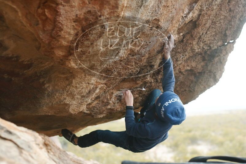 Bouldering in Hueco Tanks on 01/02/2019 with Blue Lizard Climbing and Yoga

Filename: SRM_20190102_1453080.jpg
Aperture: f/2.8
Shutter Speed: 1/400
Body: Canon EOS-1D Mark II
Lens: Canon EF 50mm f/1.8 II