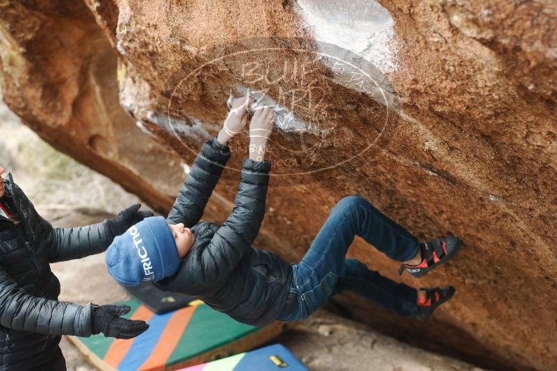 Bouldering in Hueco Tanks on 01/02/2019 with Blue Lizard Climbing and Yoga

Filename: SRM_20190102_1704250.jpg
Aperture: f/3.2
Shutter Speed: 1/200
Body: Canon EOS-1D Mark II
Lens: Canon EF 50mm f/1.8 II