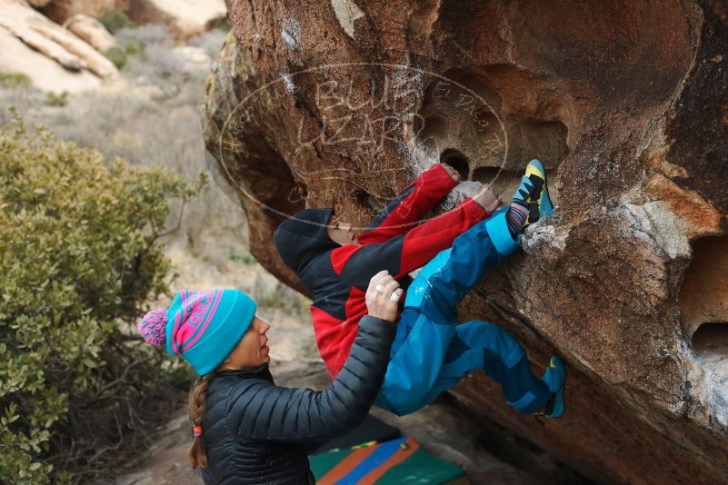 Bouldering in Hueco Tanks on 01/02/2019 with Blue Lizard Climbing and Yoga

Filename: SRM_20190102_1724400.jpg
Aperture: f/4.0
Shutter Speed: 1/250
Body: Canon EOS-1D Mark II
Lens: Canon EF 50mm f/1.8 II