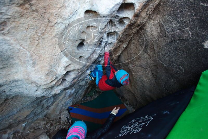 Bouldering in Hueco Tanks on 01/01/2019 with Blue Lizard Climbing and Yoga

Filename: SRM_20190101_1029010.jpg
Aperture: f/3.2
Shutter Speed: 1/200
Body: Canon EOS-1D Mark II
Lens: Canon EF 16-35mm f/2.8 L