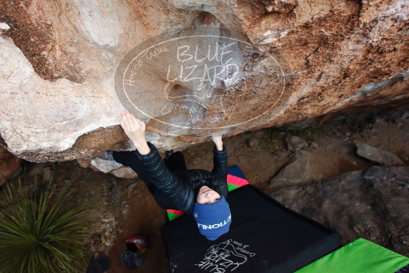 Bouldering in Hueco Tanks on 01/01/2019 with Blue Lizard Climbing and Yoga

Filename: SRM_20190101_1055370.jpg
Aperture: f/4.5
Shutter Speed: 1/250
Body: Canon EOS-1D Mark II
Lens: Canon EF 16-35mm f/2.8 L