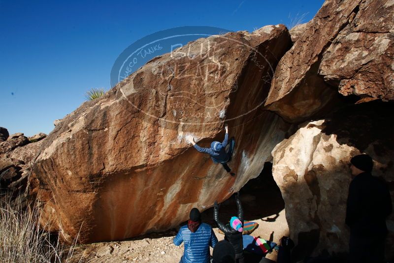 Bouldering in Hueco Tanks on 01/01/2019 with Blue Lizard Climbing and Yoga

Filename: SRM_20190101_1152570.jpg
Aperture: f/9.0
Shutter Speed: 1/250
Body: Canon EOS-1D Mark II
Lens: Canon EF 16-35mm f/2.8 L