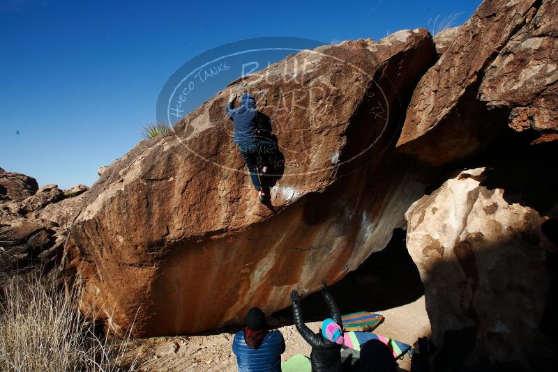 Bouldering in Hueco Tanks on 01/01/2019 with Blue Lizard Climbing and Yoga

Filename: SRM_20190101_1153170.jpg
Aperture: f/9.0
Shutter Speed: 1/250
Body: Canon EOS-1D Mark II
Lens: Canon EF 16-35mm f/2.8 L