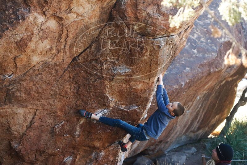 Bouldering in Hueco Tanks on 01/01/2019 with Blue Lizard Climbing and Yoga

Filename: SRM_20190101_1314520.jpg
Aperture: f/4.5
Shutter Speed: 1/250
Body: Canon EOS-1D Mark II
Lens: Canon EF 50mm f/1.8 II