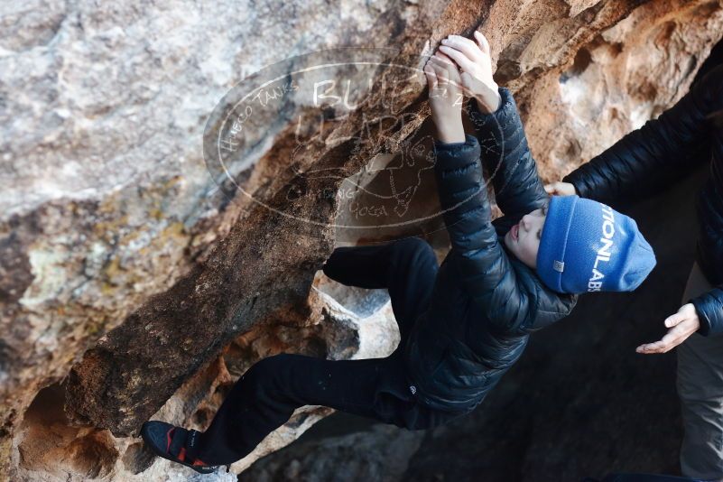 Bouldering in Hueco Tanks on 12/31/2018 with Blue Lizard Climbing and Yoga

Filename: SRM_20181231_1015391.jpg
Aperture: f/3.2
Shutter Speed: 1/250
Body: Canon EOS-1D Mark II
Lens: Canon EF 50mm f/1.8 II