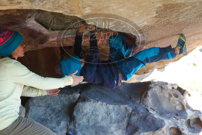 Bouldering in Hueco Tanks on 12/31/2018 with Blue Lizard Climbing and Yoga

Filename: SRM_20181231_1512050.jpg
Aperture: f/4.0
Shutter Speed: 1/320
Body: Canon EOS-1D Mark II
Lens: Canon EF 50mm f/1.8 II