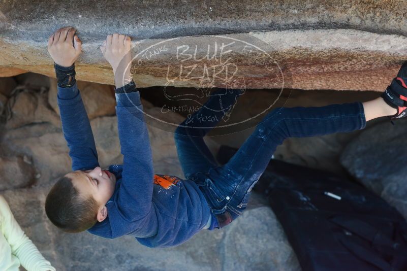 Bouldering in Hueco Tanks on 12/31/2018 with Blue Lizard Climbing and Yoga

Filename: SRM_20181231_1515410.jpg
Aperture: f/4.0
Shutter Speed: 1/250
Body: Canon EOS-1D Mark II
Lens: Canon EF 50mm f/1.8 II