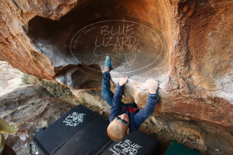 Bouldering in Hueco Tanks on 12/31/2018 with Blue Lizard Climbing and Yoga

Filename: SRM_20181231_1653460.jpg
Aperture: f/4.0
Shutter Speed: 1/250
Body: Canon EOS-1D Mark II
Lens: Canon EF 16-35mm f/2.8 L