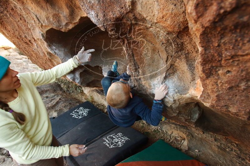 Bouldering in Hueco Tanks on 12/31/2018 with Blue Lizard Climbing and Yoga

Filename: SRM_20181231_1654040.jpg
Aperture: f/4.0
Shutter Speed: 1/250
Body: Canon EOS-1D Mark II
Lens: Canon EF 16-35mm f/2.8 L