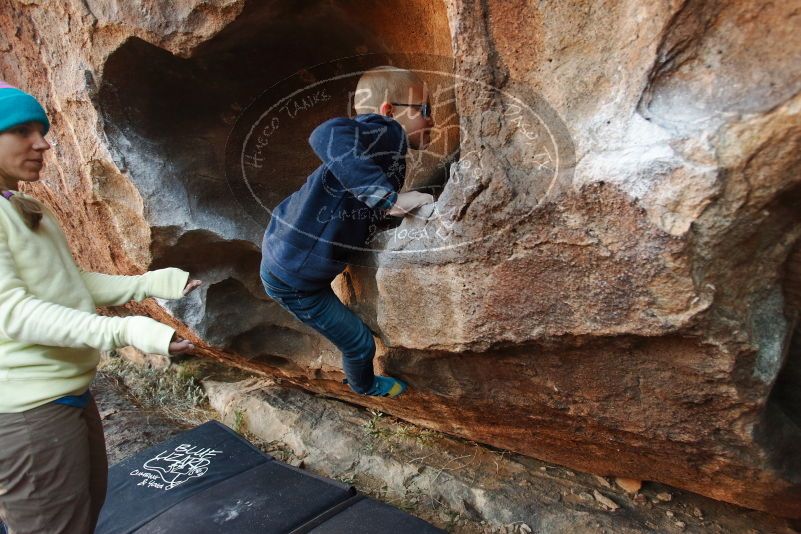 Bouldering in Hueco Tanks on 12/31/2018 with Blue Lizard Climbing and Yoga

Filename: SRM_20181231_1705420.jpg
Aperture: f/3.5
Shutter Speed: 1/200
Body: Canon EOS-1D Mark II
Lens: Canon EF 16-35mm f/2.8 L