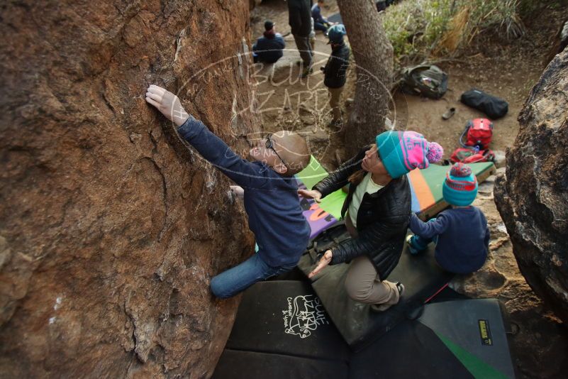 Bouldering in Hueco Tanks on 12/31/2018 with Blue Lizard Climbing and Yoga

Filename: SRM_20181231_1800310.jpg
Aperture: f/2.8
Shutter Speed: 1/100
Body: Canon EOS-1D Mark II
Lens: Canon EF 16-35mm f/2.8 L