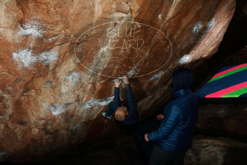 Bouldering in Hueco Tanks on 12/28/2018 with Blue Lizard Climbing and Yoga

Filename: SRM_20181228_1131430.jpg
Aperture: f/8.0
Shutter Speed: 1/250
Body: Canon EOS-1D Mark II
Lens: Canon EF 16-35mm f/2.8 L