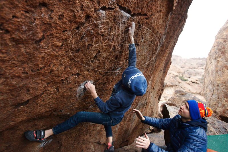 Bouldering in Hueco Tanks on 12/28/2018 with Blue Lizard Climbing and Yoga

Filename: SRM_20181228_1252170.jpg
Aperture: f/4.0
Shutter Speed: 1/200
Body: Canon EOS-1D Mark II
Lens: Canon EF 16-35mm f/2.8 L