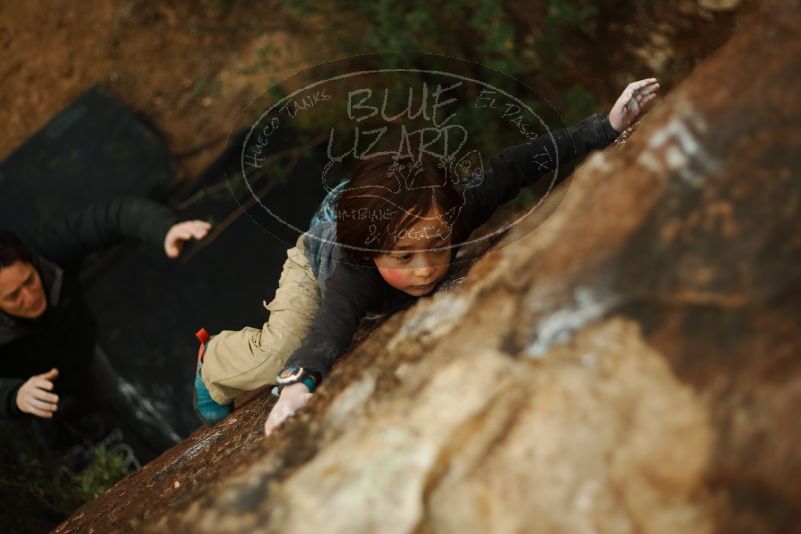 Bouldering in Hueco Tanks on 01/05/2019 with Blue Lizard Climbing and Yoga

Filename: SRM_20190105_1538300.jpg
Aperture: f/2.0
Shutter Speed: 1/1250
Body: Canon EOS-1D Mark II
Lens: Canon EF 50mm f/1.8 II