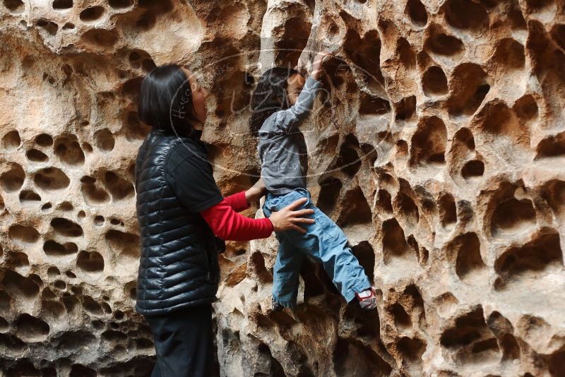 Bouldering in Hueco Tanks on 01/06/2019 with Blue Lizard Climbing and Yoga

Filename: SRM_20190106_1147210.jpg
Aperture: f/2.8
Shutter Speed: 1/100
Body: Canon EOS-1D Mark II
Lens: Canon EF 50mm f/1.8 II