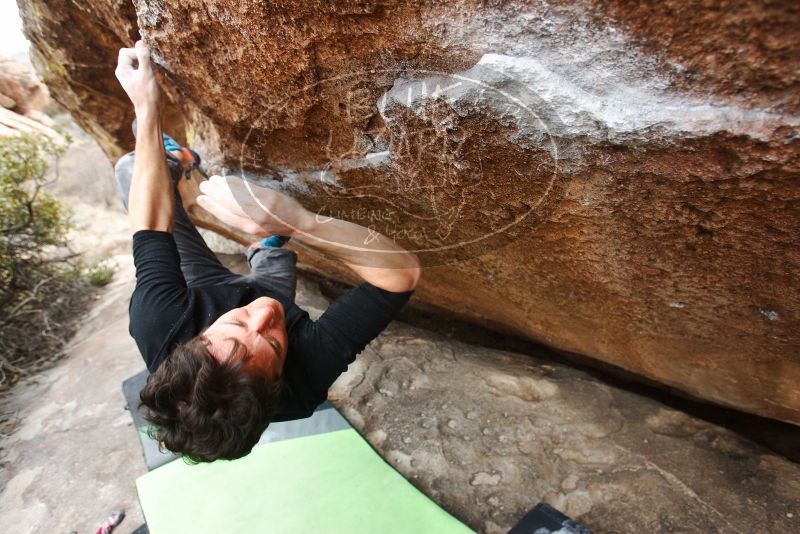 Bouldering in Hueco Tanks on 01/06/2019 with Blue Lizard Climbing and Yoga

Filename: SRM_20190106_1351270.jpg
Aperture: f/4.0
Shutter Speed: 1/400
Body: Canon EOS-1D Mark II
Lens: Canon EF 16-35mm f/2.8 L